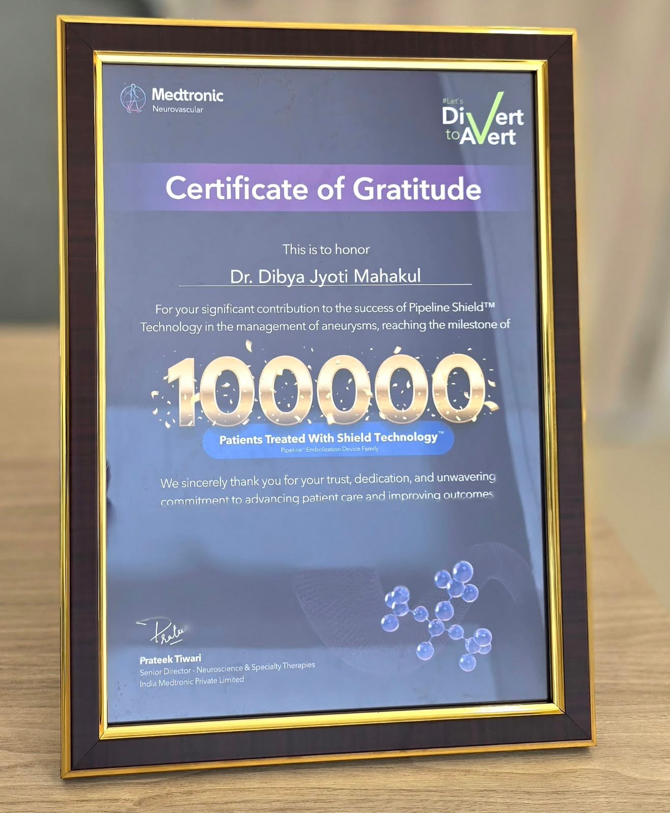 Dr. Dibya Jyoti Mahakul achievement