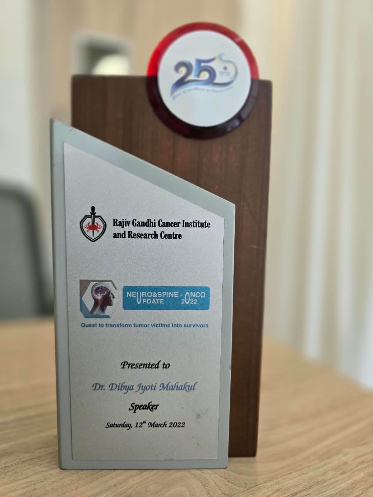 Dr. Dibya Jyoti Mahakul achievement