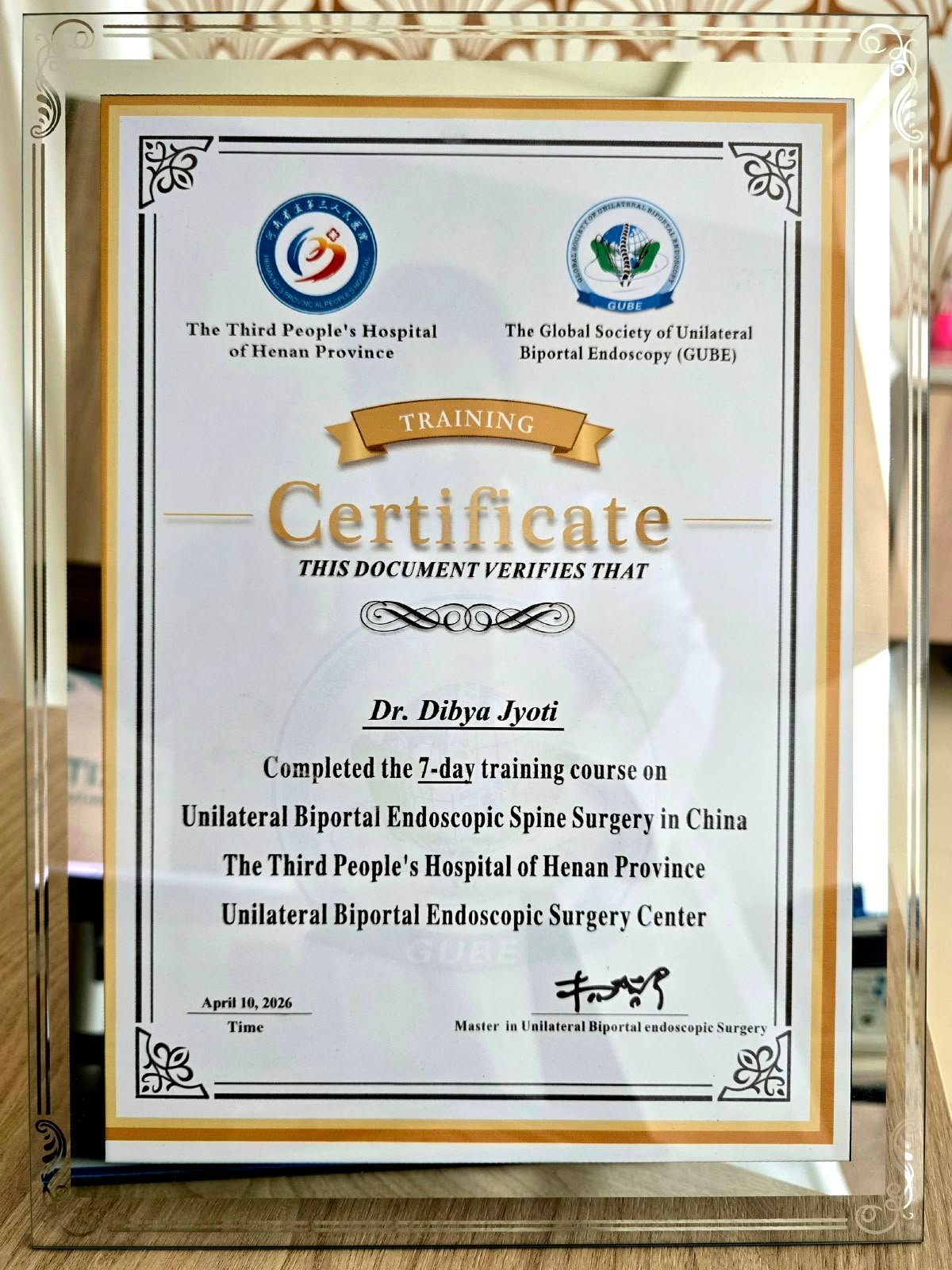 Dr. Dibya Jyoti Mahakul achievement